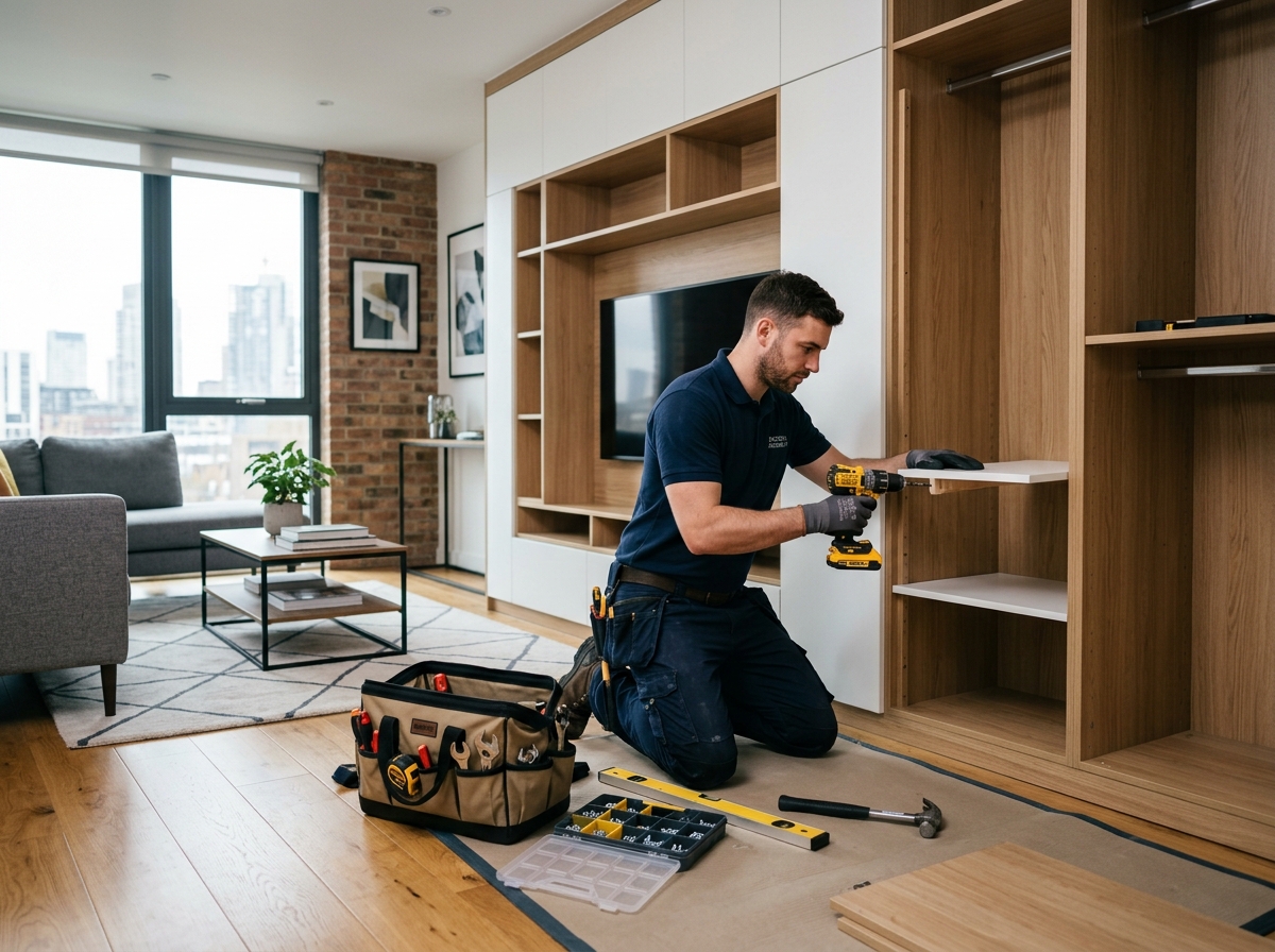 Kitchen Cabinet Making Oman