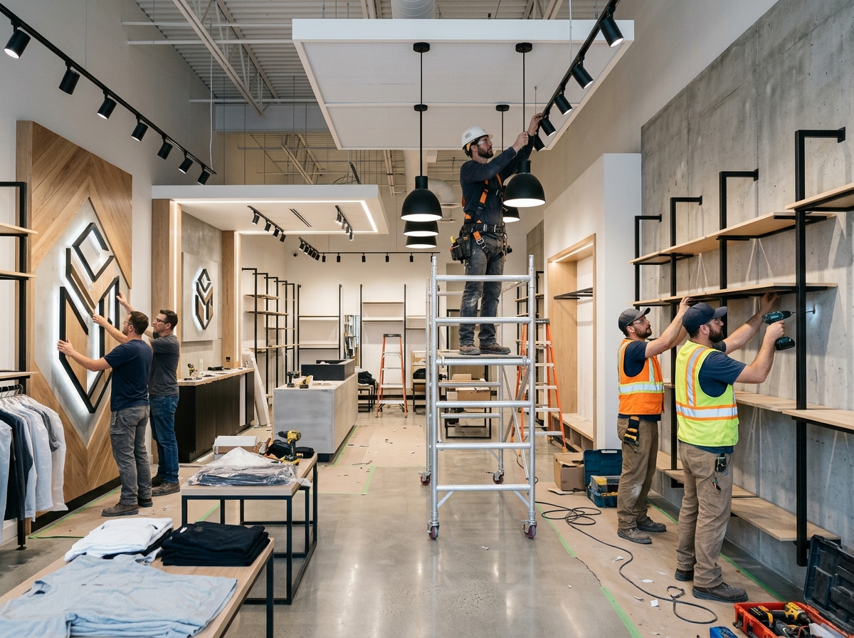 Shop Interior Renovation